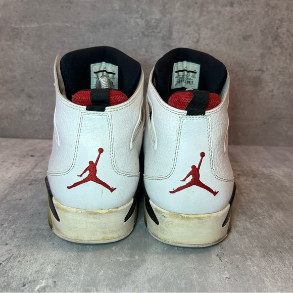 NIke Air Jordan FLightclub 91 Sneakers Mens sz 13 - red/white - Picture 4 of 6